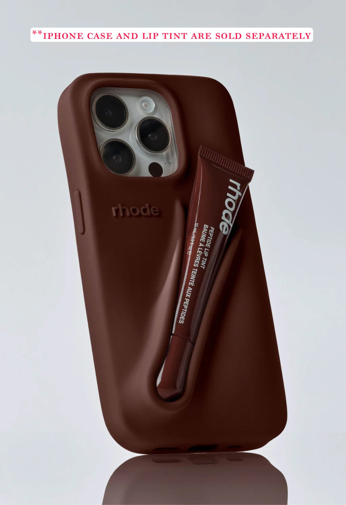 IPHONE CASE ONLY** Rhode Fall Lip Case ESPRESSO (Lip Tint Not Includ 24TH ERA IPHONE CASE ONLY** Rhode Fall Lip Case ESPRESSO (Lip Tint Not Includ 24TH ERA