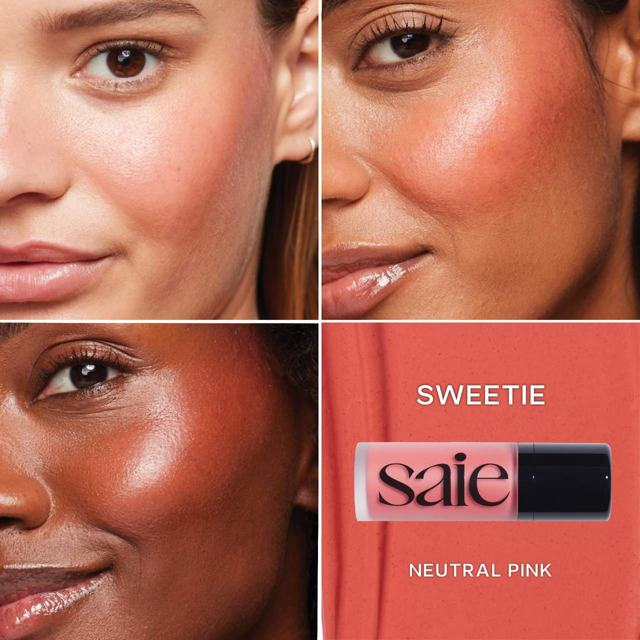 Saie Dew Blush - Blendable Liquid Cheek Blush